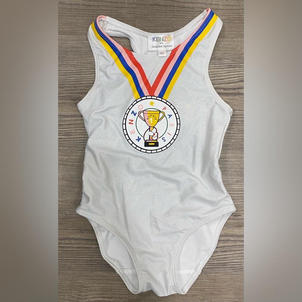 KENZO girls swimsuit size 3 NWOT